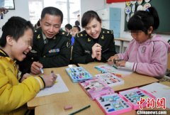 来自军营里的对自闭症的关爱