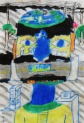 “爱在蓝天下”孤独症儿童艺术展示